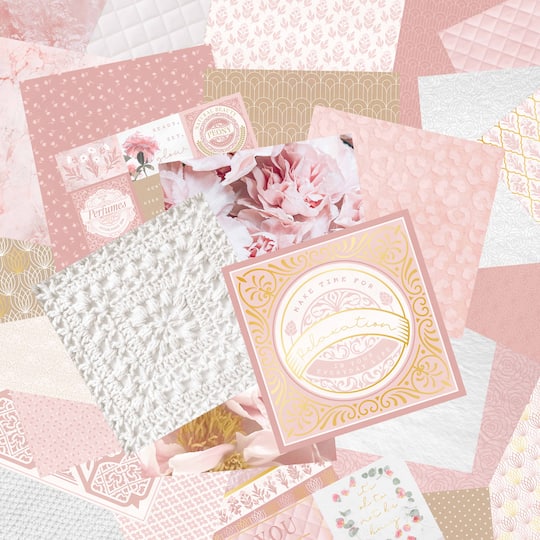 12" x 12" Soft Serenity Paper Pad by Recollections™, 58 Sheets
